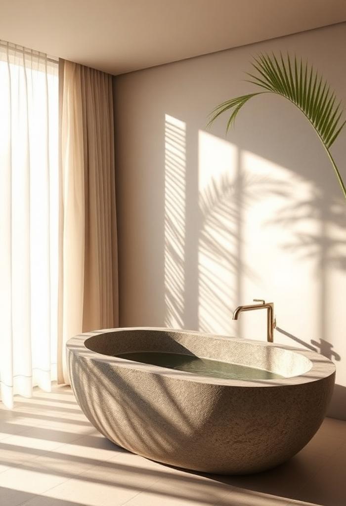 Coastal wellness interior with natural light